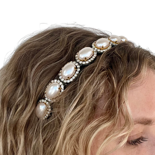 Pearl Studded Headband