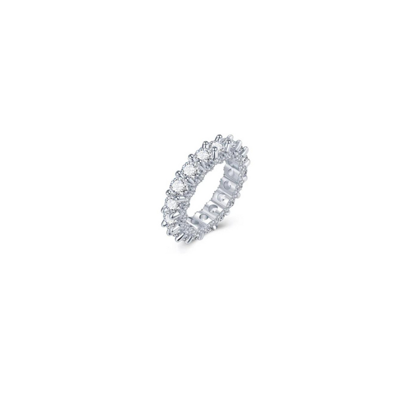 Solitaire CZ Band