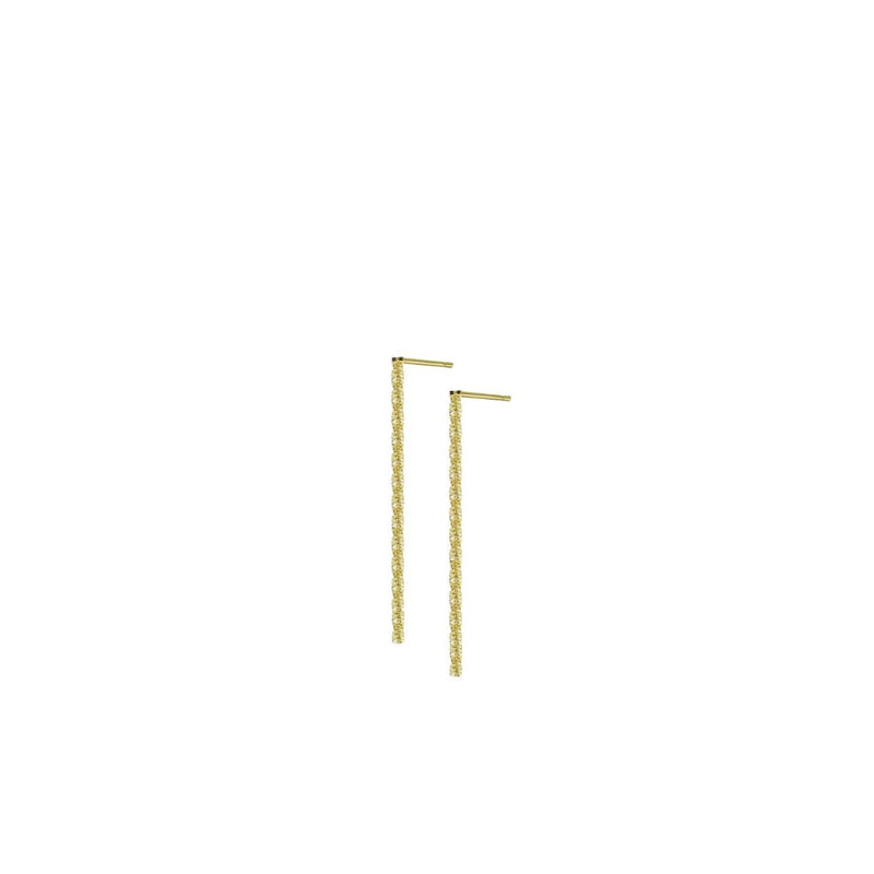 Linear Strand Earrings