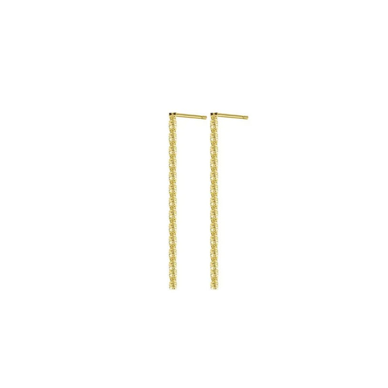 Linear Strand Earrings