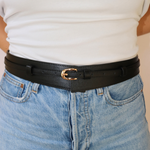 Modern Corset Belt - Black