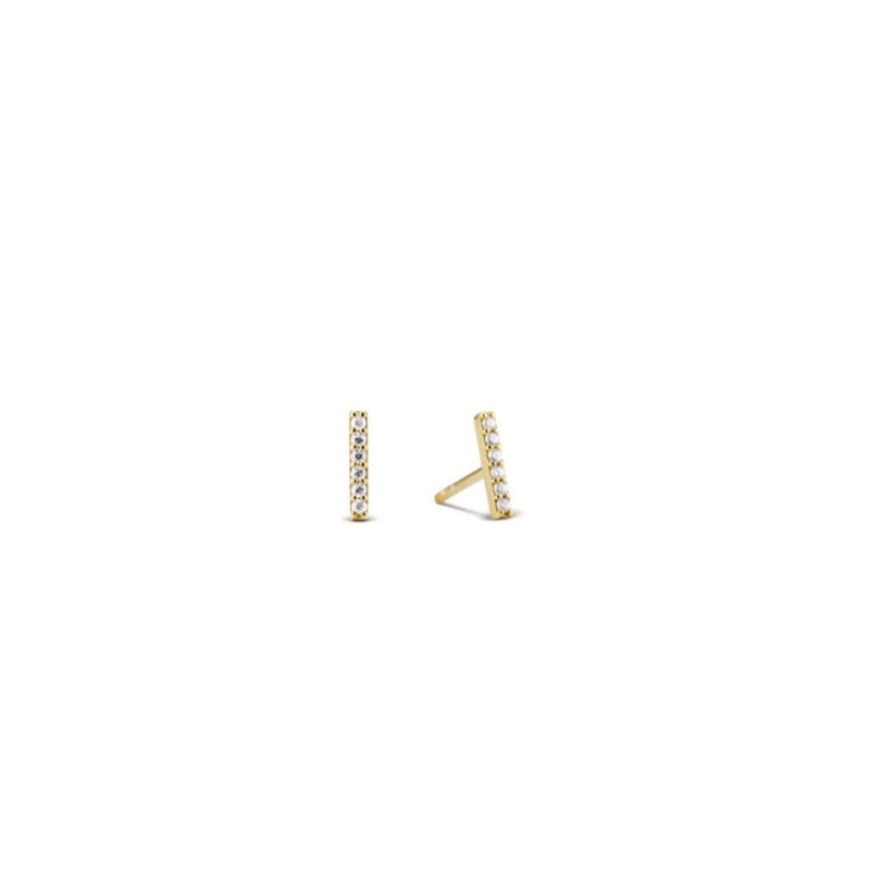 Micro Pave Bar Stud