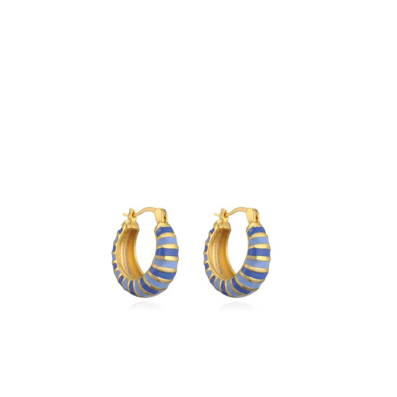 Mykonos Hoops - Blue