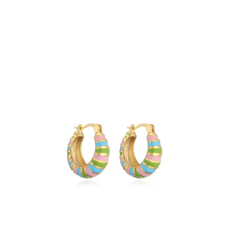 Mykonos Hoops - Pastel