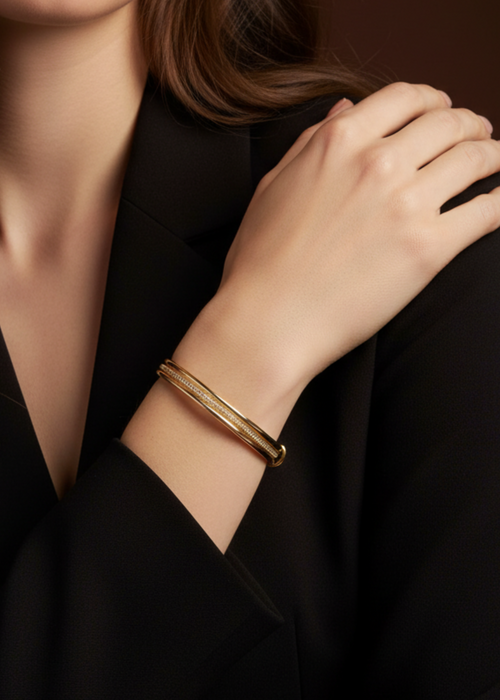 Triplet Pave Bracelet