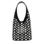 Stefani Studded Bag - Black