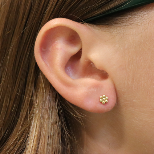 Dainty Dot Flower Studs
