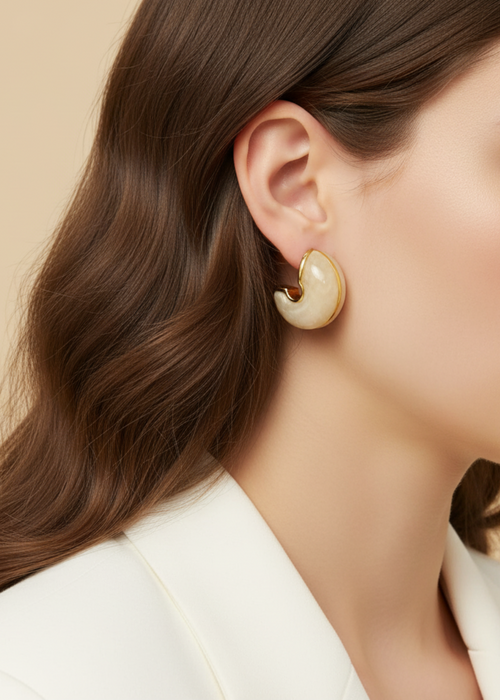 Carson Hoop - Ivory
