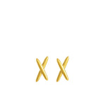 Clara Cross Studs