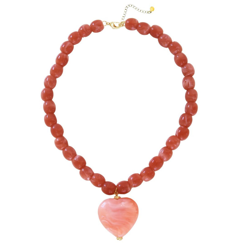 Amour Necklace - Pink