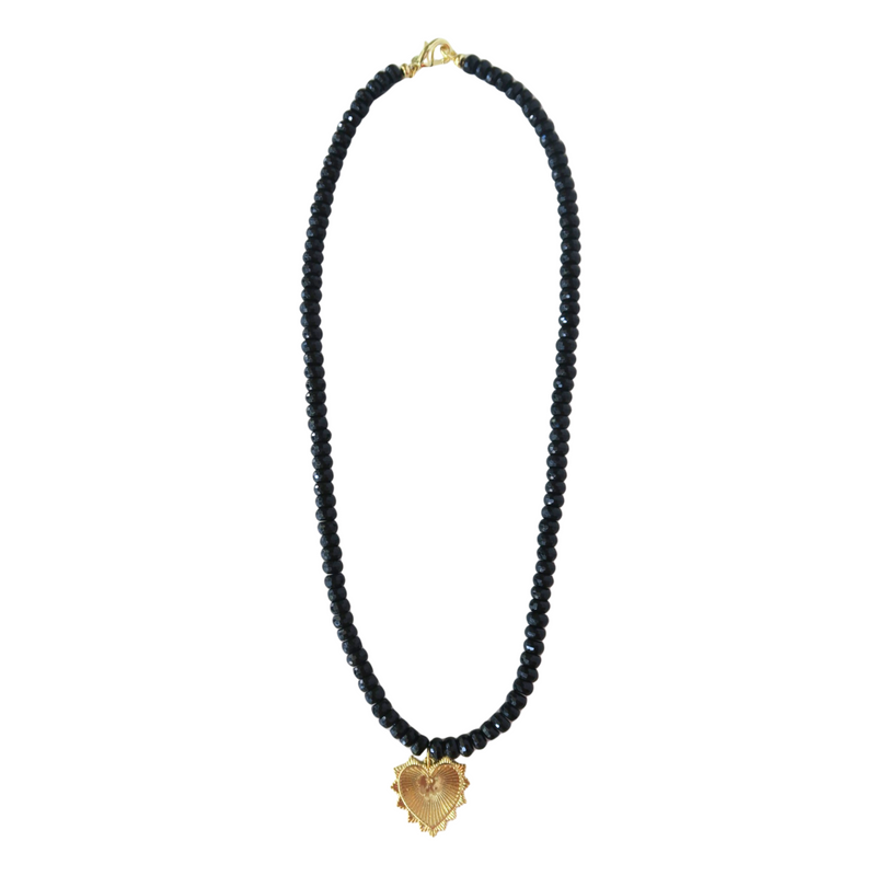 Long Onyx Paloma Necklace