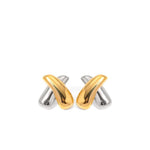 Crossover Studs - Mixed Metal