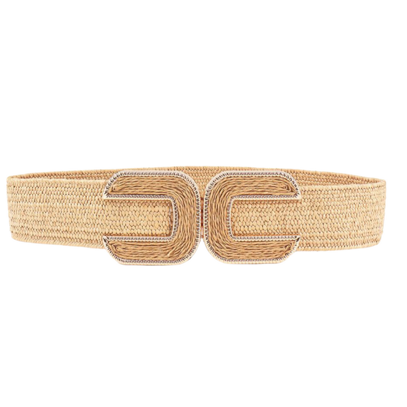 Double C Belt -tan - wholesale