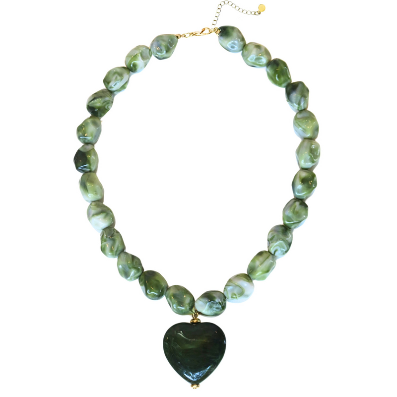 Amour Necklace - Sage (PRE-ORDER)