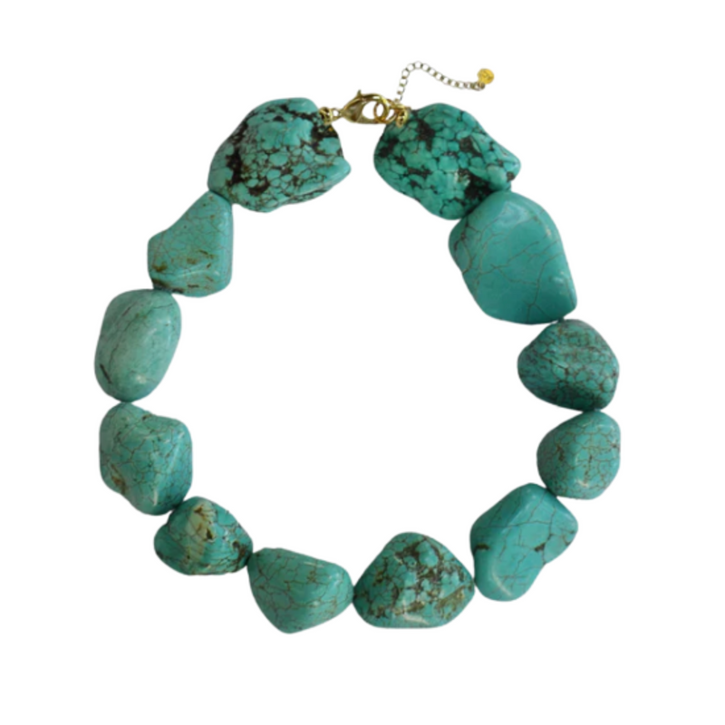 Turquoise Stone Collar - Wholesale