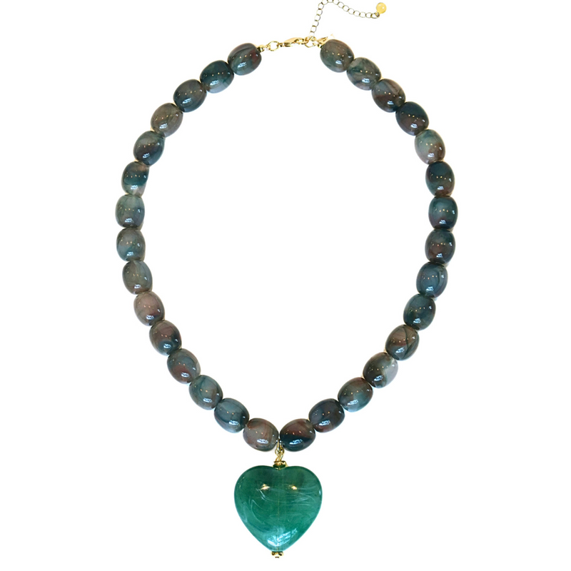 Amour Necklace - Green (PRE-ORDER)