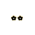 Clover Studs - Black