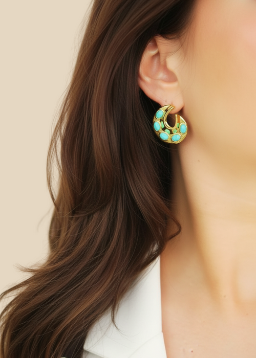 Turquoise Mesa Earrings