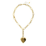 Heart Charm Chain Necklace
