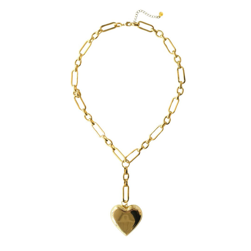 Heart Charm Chain Necklace