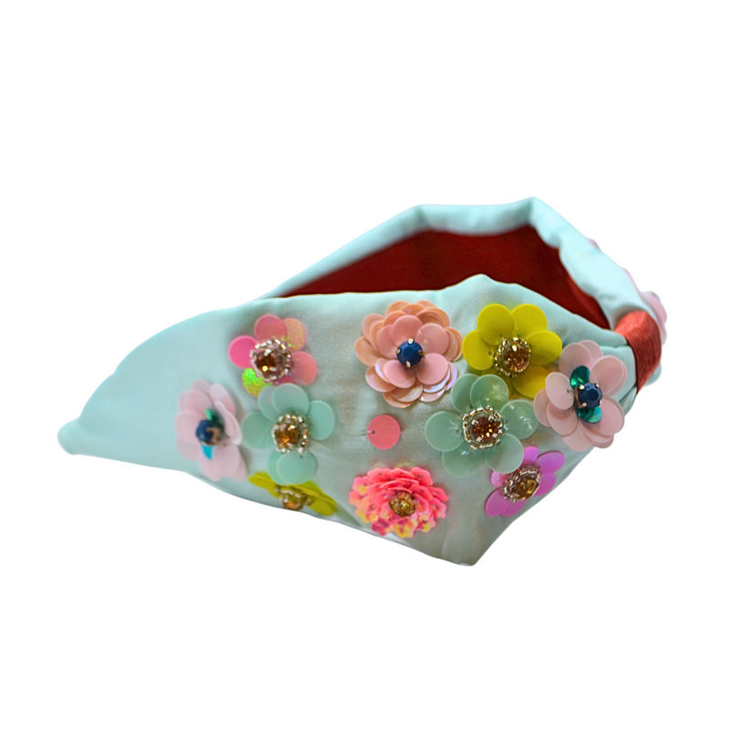 In Bloom Headband - blue