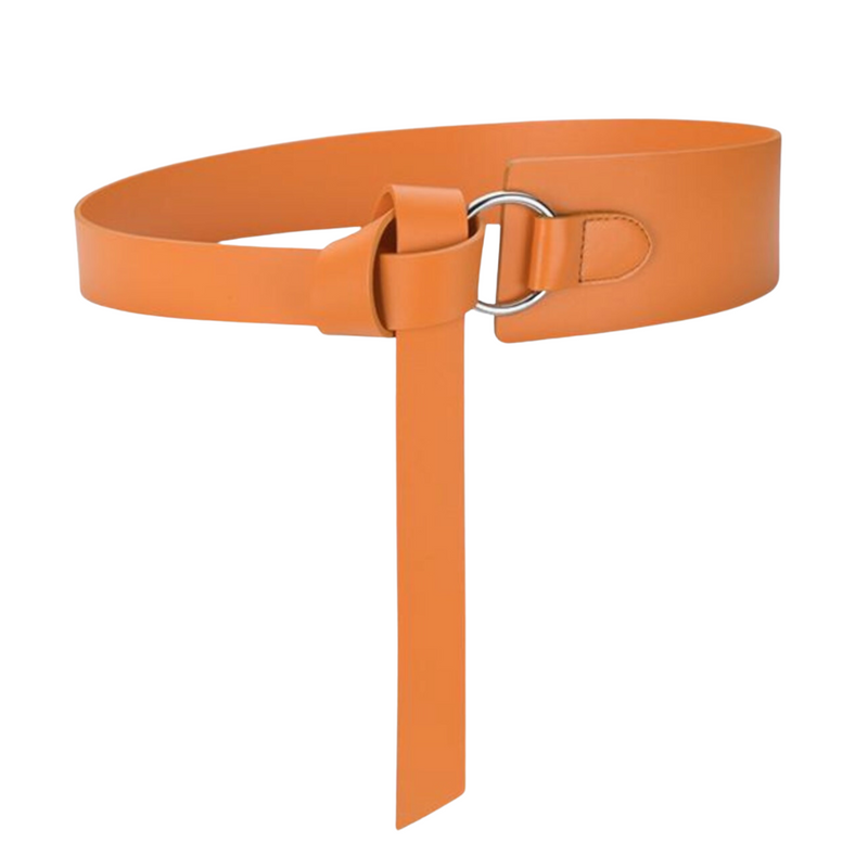 Thick and Thin Pull Through Belt - Saddle