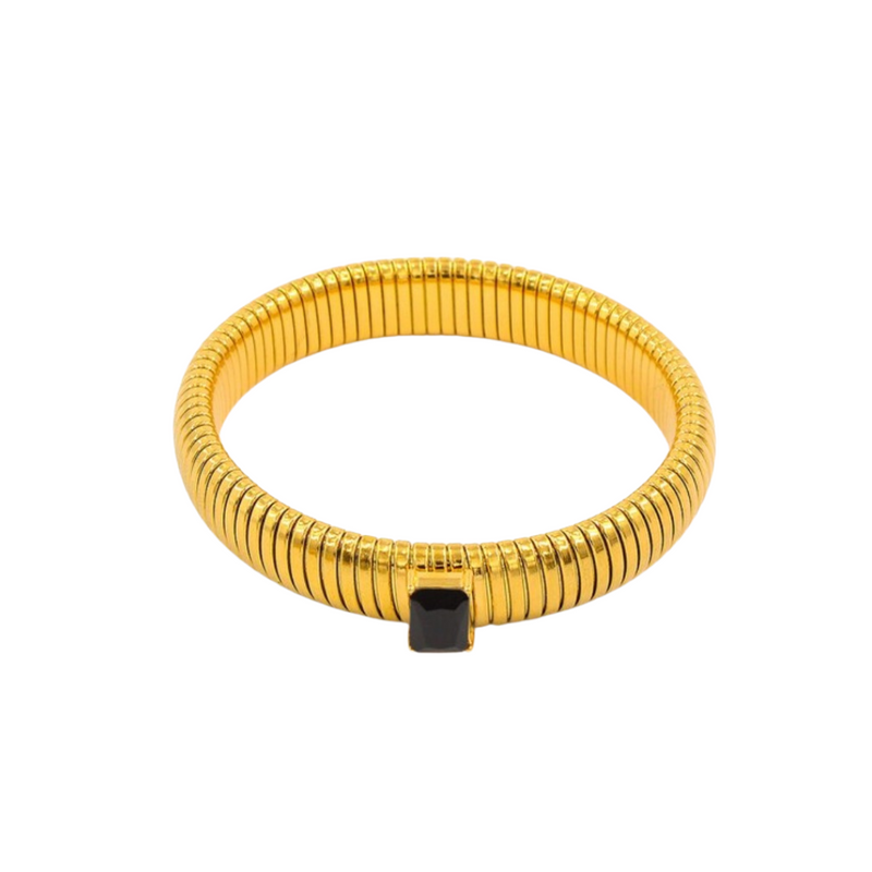 Singular Onyx Cobra Bracelet
