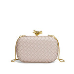 Bonsoir Woven Clutch - Ivory