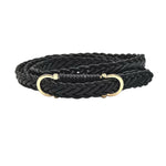 Woven Dollor Belt - Black