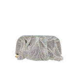 Camila Clutch - Iridescent Silver - wholesale