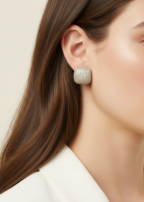Soiree Studs - Gold