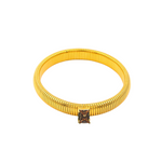 Singular Diamond Cobra Bracelet - Amber