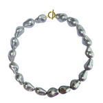 Ariel Pearl Collar - Silver