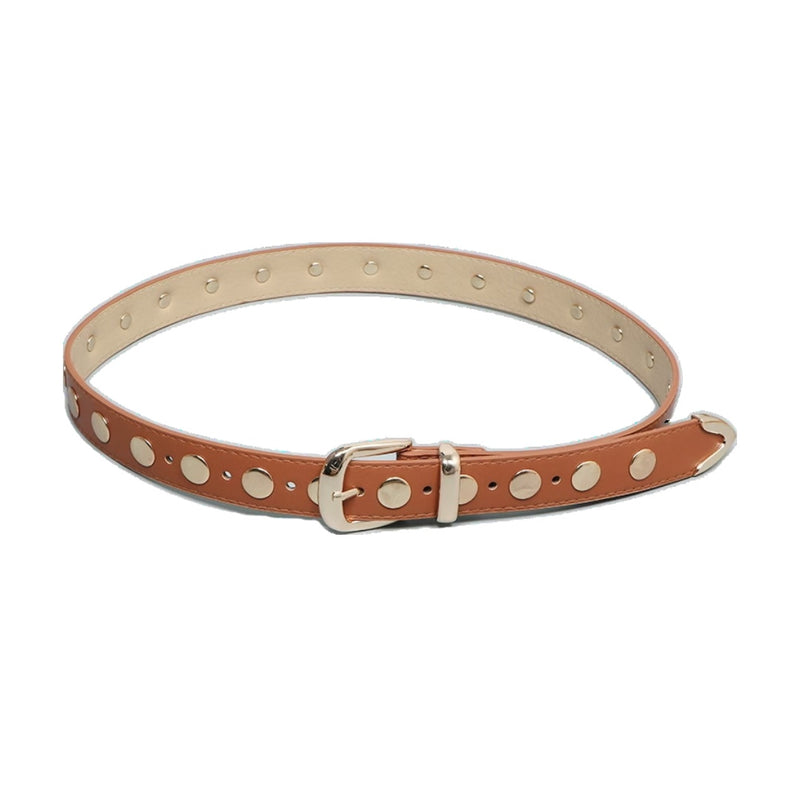 Fully Studded Belt Saddle - Gold
