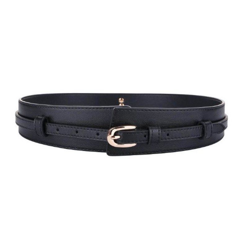 Modern Corset Belt - Black