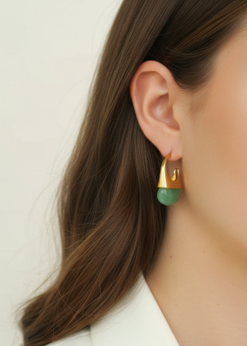Somerset Earring - Green