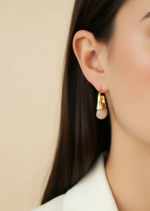 Somerset Earring - Light Pink