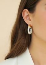 Barbados Hoops - Ivory
