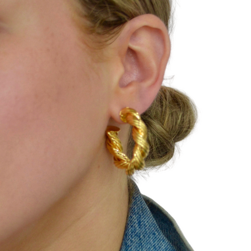 Twisted Rope Hoops