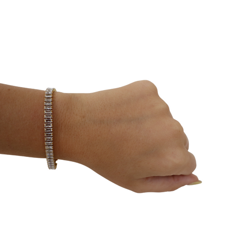 Baguette Tennis Bracelet