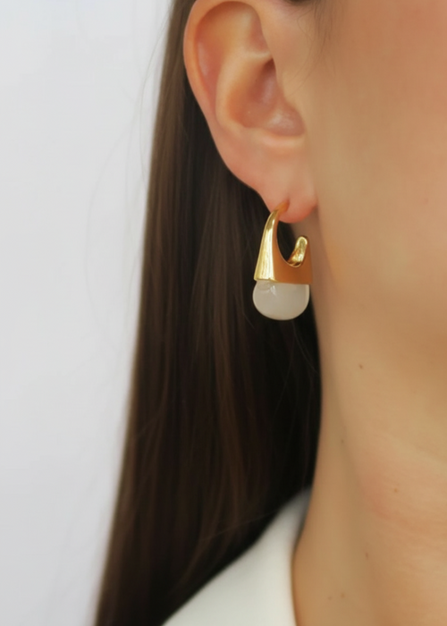 Somerset Earring - Ivory