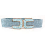 Double C Belt - Blue - wholesale