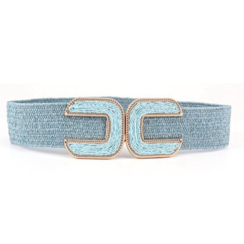 Double C Belt - Blue - wholesale
