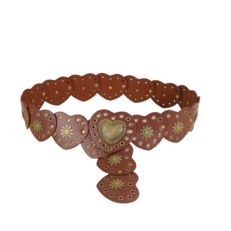 Heartthrob Belt - Brown