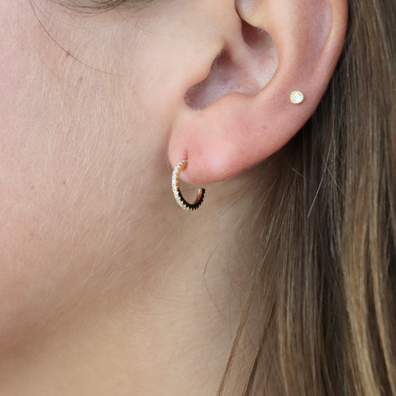 Corinne CZ Hoops