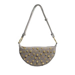 Maeve Studded Bag - Gray