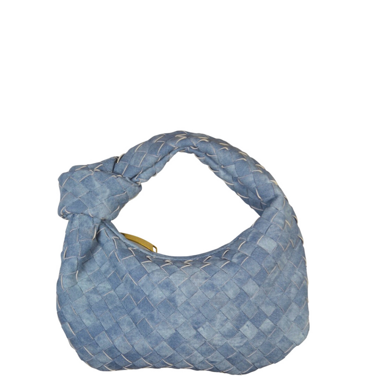 Braided Hattie Bag - Denim