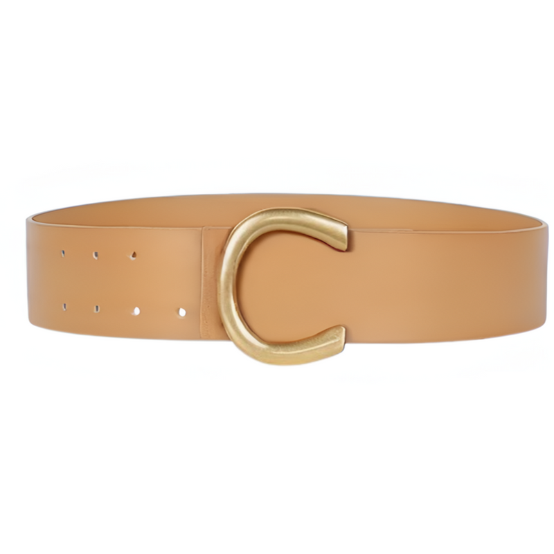 Horseshoe Belt - Tan