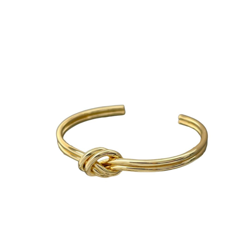 Gold Knot Cuff