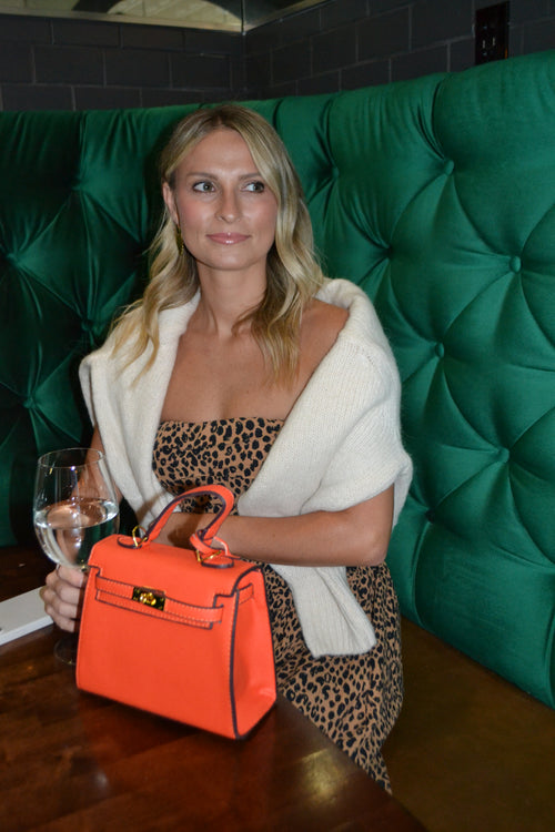 Tess Bag - Deep Orange